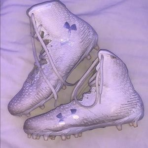 Under Armor cleats.